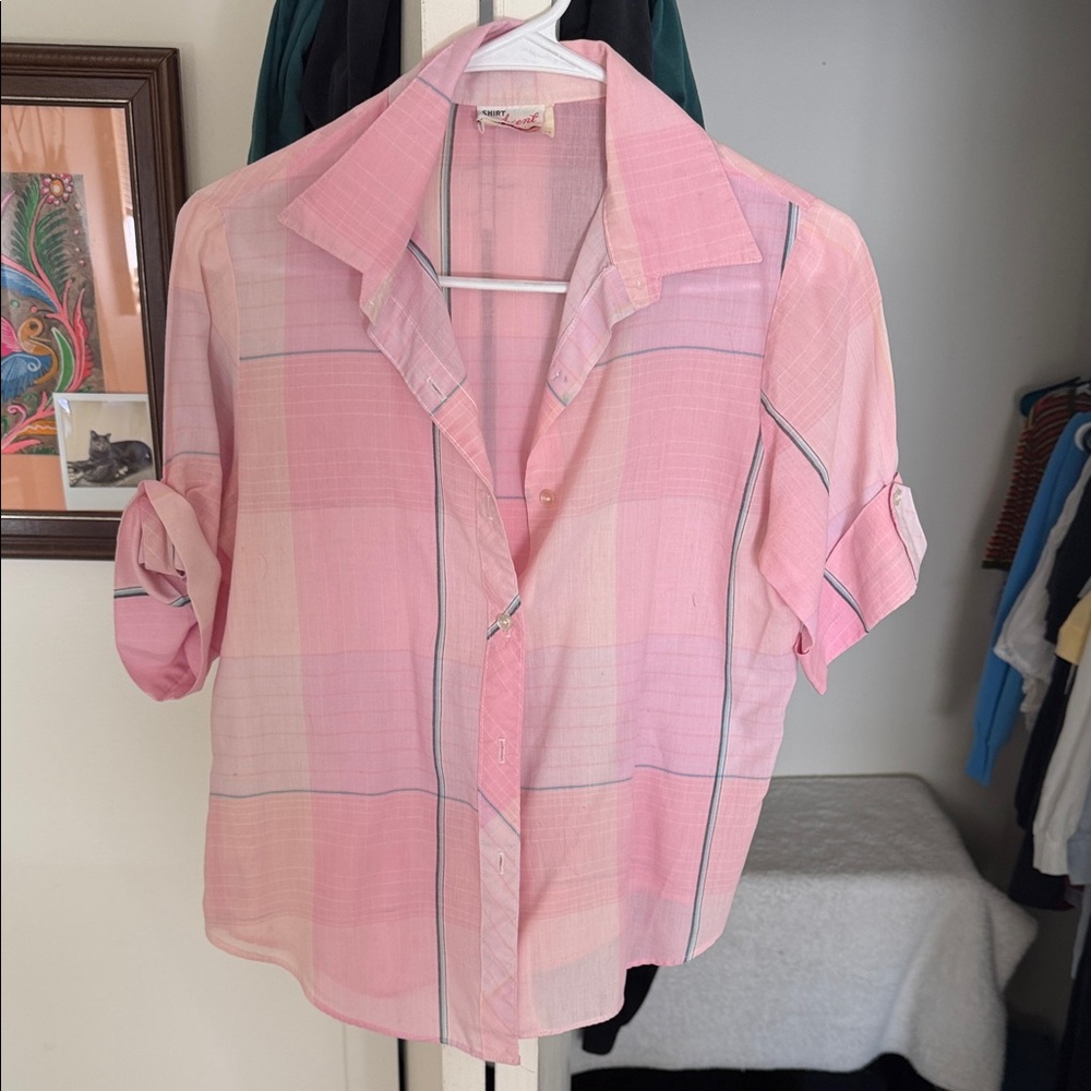 Vintage pink top